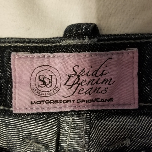 Spidi Denim Jeans MotorSport W27 Color Dark Blue/Black - Picture 10 of 15